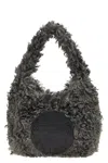 Stella Mccartney Small Faux Fur Texture Shoulder Bag
