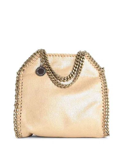 Stella Mccartney Tote Micro Falabella Gold  Bag