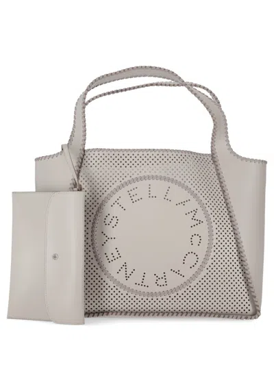 Stella Mccartney Tote Perforated Eco Alter Mat In Brown