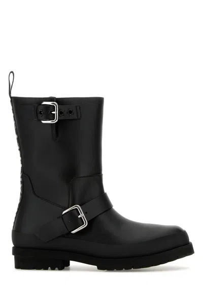 STELLA MCCARTNEY STELLA MCCARTNEY BLACK ALTER MAT TRACE ANKLE BOOTS