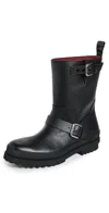 Stella Mccartney Trace Alter Sporty Mat Boots Black In Black