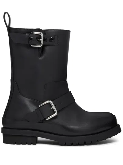 STELLA MCCARTNEY TRACE BUCKLE-DETAIL BOOTS