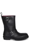 Stella Mccartney Trace Alter Sporty Mat Boots Black In Black