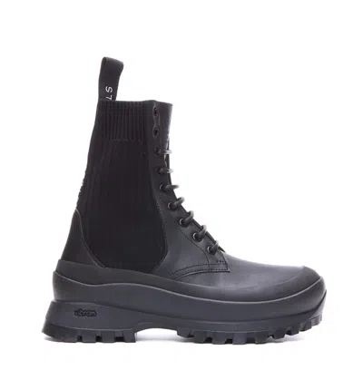 Stella Mccartney Trace Chelsea Boots In Blue