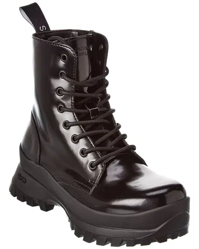 Stella Mccartney Trace Logo Boot In Black
