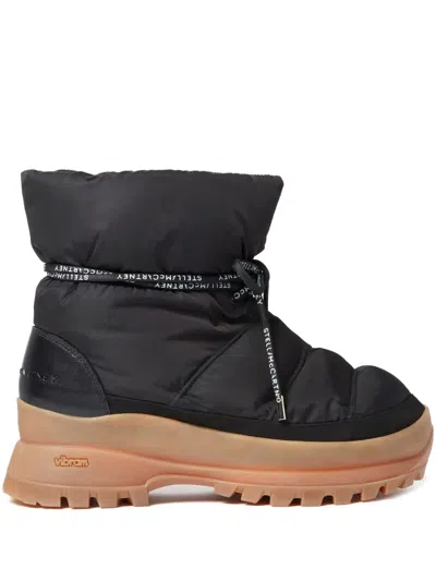 Stella Mccartney 50mm Trace Recycled Polyamide Boots In Black