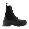 Stella Mccartney Fabric Boots In Black