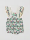Stella Mccartney カバーオール  Kids ボーイ カラー アイボリー In Multi
