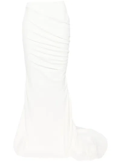 Stella Mccartney Train Skirt In White