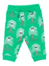 Stella Mccartney Tree-print Drawstring Trousers In Green