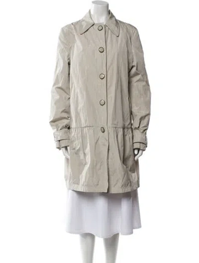 Pre-owned Stella Mccartney Trench Coat In Neutral