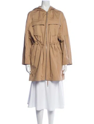 Pre-owned Stella Mccartney Trench Coat In Neutral