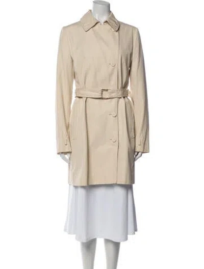 Pre-owned Stella Mccartney Trench Coat In Neutral