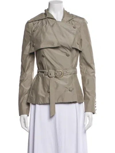 Pre-owned Stella Mccartney Trench Coat In Neutral