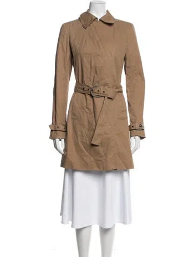 Pre-owned Stella Mccartney Trench Coat In Neutral