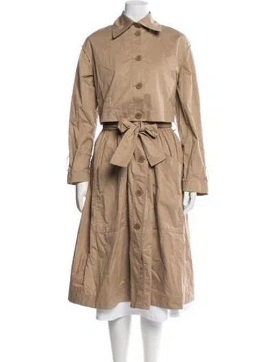 Pre-owned Stella Mccartney Trench Coat In Neutral