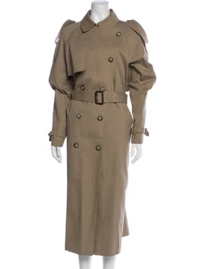 Pre-owned Stella Mccartney Trench Coat In Neutrals