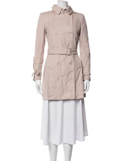 Pre-owned Stella Mccartney Trench Coat In Purple