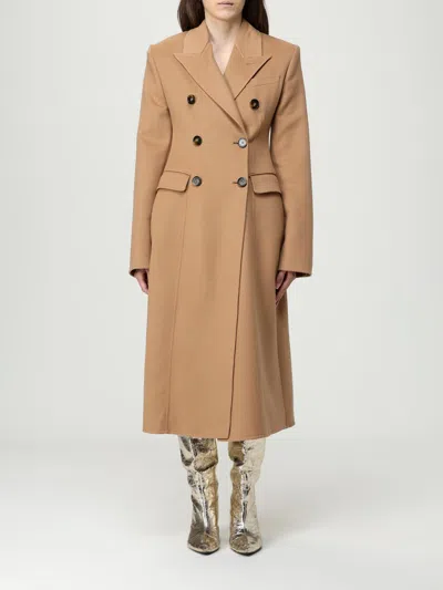 STELLA MCCARTNEY COAT STELLA MCCARTNEY WOMAN COLOR BEIGE,H20170022