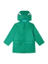 Stella Mccartney Poly Rubber Raincoat In Multicolour