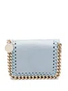 Stella Mccartney Trifold Wallet In Blue