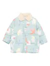Stella Mccartney Trimmed-collar Jacket In Blue