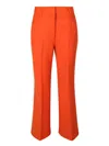 Stella Mccartney Cropped Stretch-twill Flared Pants