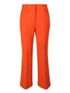 Stella Mccartney Cropped Stretch-twill Flared Pants