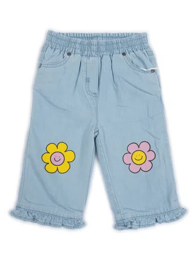 Stella Mccartney Babies' Trousers In Blue