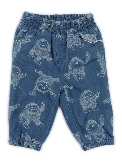 Stella Mccartney Babies' Trousers In Blue