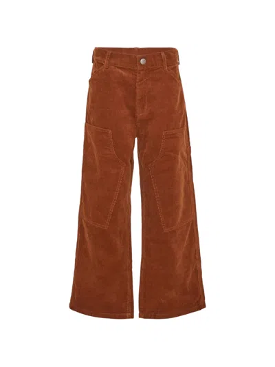 Stella Mccartney Kids' Trousers In Brown