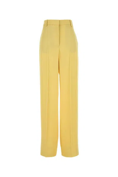 Stella Mccartney Trousers In Camomile