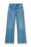 Stella Mccartney Straight Jeans In Medium Vintage Blue