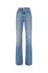 Stella Mccartney Trousers In Medium Vintage Blue