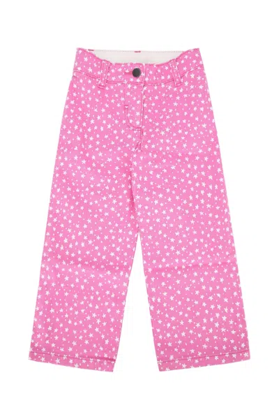 Stella Mccartney Kids' Trousers In Pink