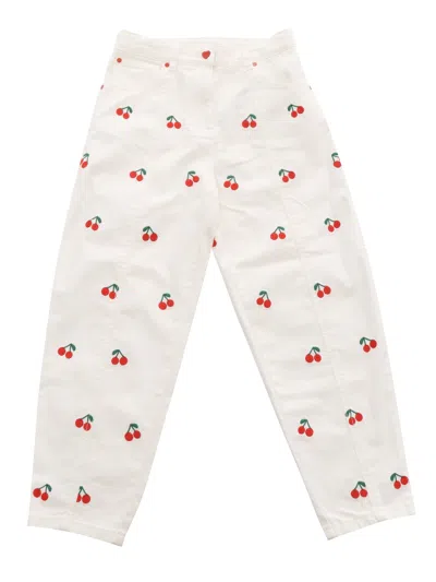 Stella Mccartney Kids' Trousers In White