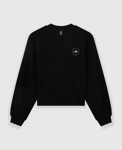Stella Mccartney Truelife Crewneck Sweatshirt In Black
