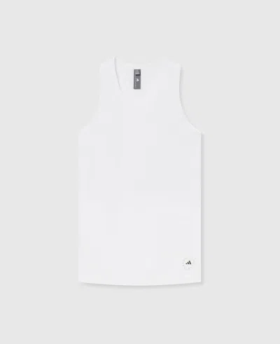 Stella Mccartney Truelife Logo Tank Top In White