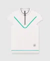 Stella Mccartney Truenature Golf Polo Shirt In White