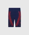 Stella Mccartney Truepace Bike Leggings In Navy