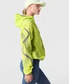 Stella Mccartney Truepace Running Jacket In Bahia Glow Green