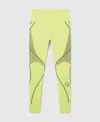Stella Mccartney Truepace Running Leggings In Bahia Glow Green