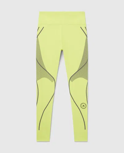 Stella Mccartney Truepace Running Leggings In Bahia Glow Green