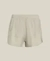 Stella Mccartney Truepace Running Shorts In Neutral