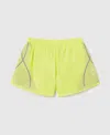 Stella Mccartney Truepace Running Shorts In Bahia Glow Green