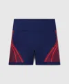 Stella Mccartney Truepace Running Shorts In Navy