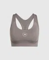 Stella Mccartney Truepurpose Power Impact Training Bra In Gray
