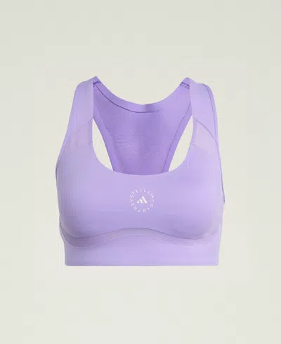 Stella Mccartney Truepurpose Power Impact Training Bra In Purple