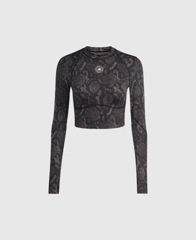 Stella Mccartney Truepurpose Training Long-sleeve Cropped Top