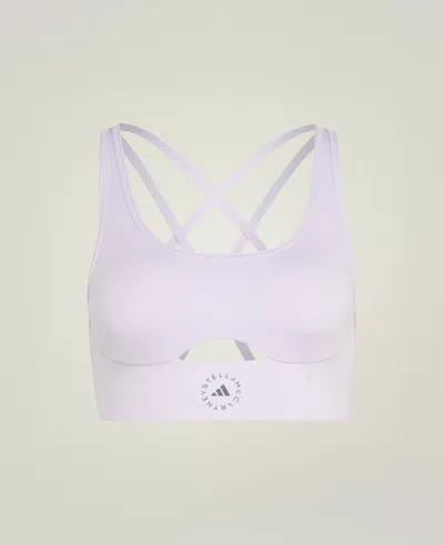 Stella Mccartney Truestrength Yoga Bra In White